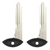 Keyless2Go Replacement for New Uncut Fobik Remote Blank Emergency Key Blade Y171 (2 Pack)