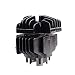 GOOFIT Carburador 20 Kit Cilindro Minimoto y Piston con Bujias de Encendido...