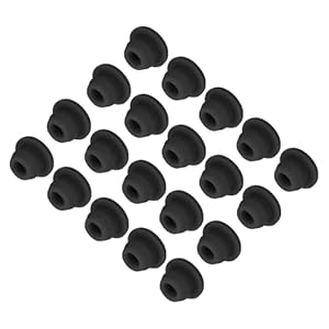 Quarkzman 20 Stück Silikon Lochstopfen
