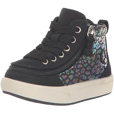 BILLY Footwear Unisex, Classic DR High II (Toddler) Black Leopard 9 Wide Cover