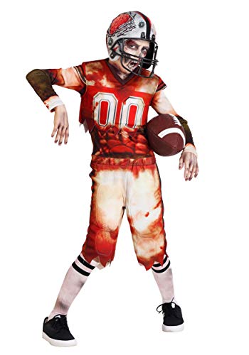 Disfraz Completo de Niño Jugador de Fútbol Zombie