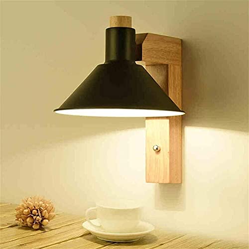 Aplique de pared LED negro para eliminar las sombras molestas en pasillos oscuros 3