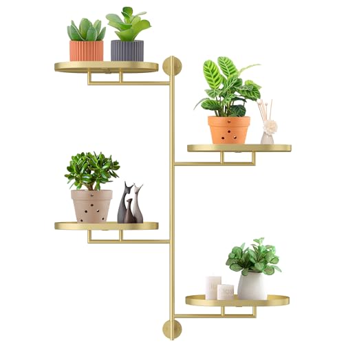 Rotating 4-tier Plant Stand – Wall/Fenestration Sill Shelf