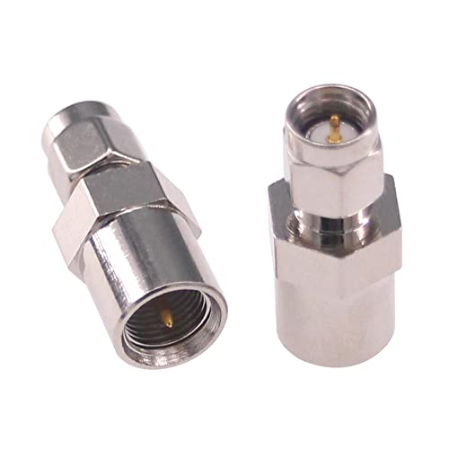 4 adaptadores coaxiales FME macho a SMA macho miniatura 4