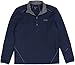 Calvin Klein Men's Long-Sleeve Quarter-Zip Heavy Interlock Sweatshirt