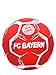 FC Bayern München I Fußball I Spielball I Größe 5 I Rot/Weiß