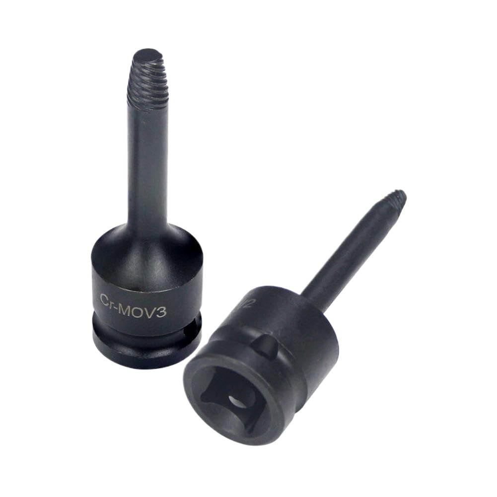 Extractor de tornillos rotos, herramientas extractoras V1 V7, 7 Uds.