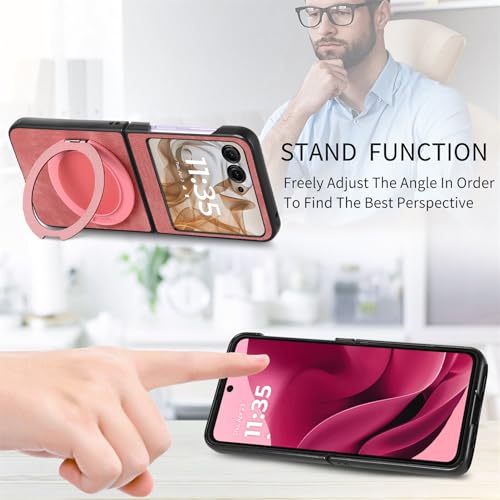 Coque Moto Razr 50 antichoc silicone avec support métallique