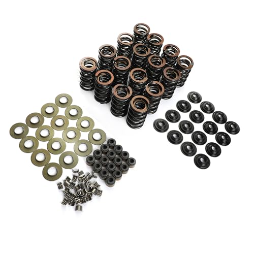 Image of SK001S 660 inch Dual Valve Spring Platinum Kit with Retainers Fit For LS LS1 LS2 LS3 LS4 LS6 L76 L92 L99 LQ4 LQ9 L33 LSA 5.3L 6.0L 6.2L SK001
