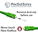 PacSatSales - Fiber Optic Internet Cable - 3ft / 1M SC/APC to SC/APC Single Mode Fiber Optic Cable att & Connector for Replacement or Extension of Home Fibre Internet