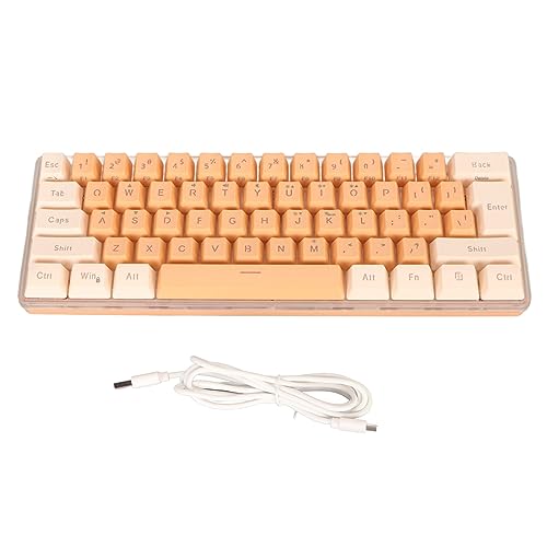 Teclado Gaming Mini Naroote 60% Conectado Por Cable miniatura 5