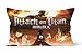 Federa per cuscino Attack on Titan da 50 x 75 cm, morbida e confortevole.