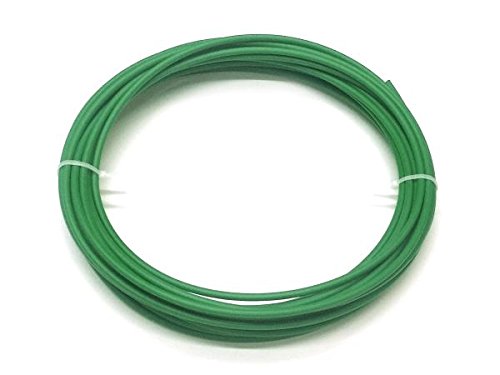 Plastique fil a souder PE-HD 4mm Ronde Vert (RAL6037) 10 mètre HDPE