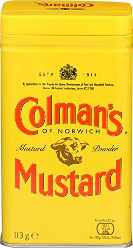 Colman's Dry Mustard Powder, 4-Oz., Pack of 4