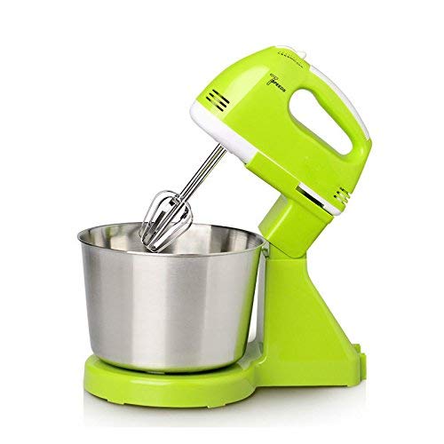 3NH® Pack of 1 EU Plug 220V 7 Multi Speed Electric Stand Mixer Hand n Homemade Cakes Muffins - Green-image-13