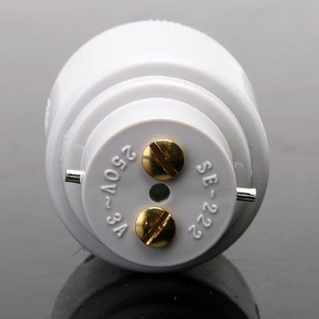 LED Converter Light Bulb Lamp Adapter B22 to E27 Base