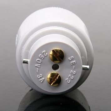 LED Converter Light Bulb Lamp Adapter B22 to E27 Base