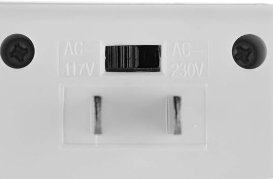 110V/120V to 220V/240V Voltage Converter, ABS CN Standard Plug Power Converter 55-60HZ 110V/120V to 220V/240V