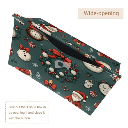 Distributeur de serviettes visage Noël cadeau de table idéal - 6