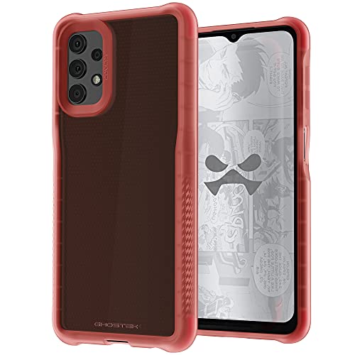 Image of Ghostek COVERT Samsung A32 5G Case with Clear Slim Fit Design and Anti-Slip Grip Bumper Premium Shockproof Protection Thin Protective Phone Covers Designed for 2021 Samsung Galaxy A32 5G (6.5 inch) (Pink)