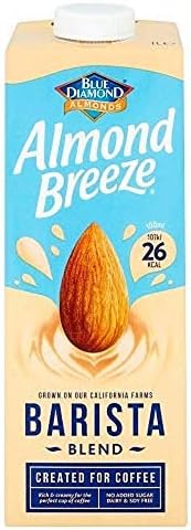 Blue Diamond Almonds Breeze Barista Blend, 1 Litre, Pack of 8