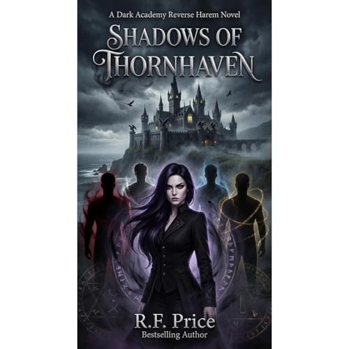 Shadows of Thornhaven: A Dark Academy Reverse Harem Audiolibro Por R.F. Price arte de portada