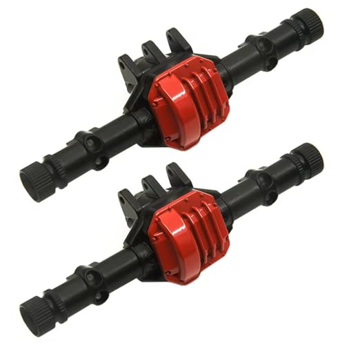 Essieux avant arrière en métal Axial SCX10 II pour crawler 1/10
