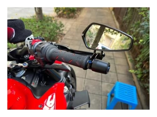 Espejo retrovisor de motocicleta CNC retrovisores laterales dirección PCX 125 150 160 negros 3