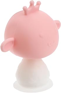 SECFOU 1Pc Cervos Dentição Vara Brinquedos Para Bebê Brinquedo Recém-Nascido Brinquedos Do Bebê Recém-Nascido Sílica Gel Rosa Fawn Em Forma Mordedor Silicone Molar Vara Em Forma De Fawn