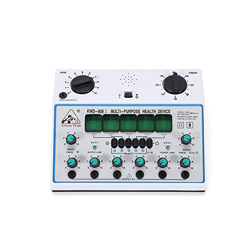 KWD808-I Electric Acupuncture Stimulator Machine, 110V Electric Impulse Acupuncture Treatment, 100-240V 6 Output Patch Massager, 500-1060hpa Electrotherapy Acupuncture Instrument Pulse Electrotherapy - Thumbnail 2