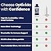 Optivida Colloidal Silver Liquid for Immune Support - Premium 10PPM Nano Silver Hydrosol Liquid Supplement for Daily Wellness, Natural Silver Water for Adults & Kids, Non-GMO, Gluten-Free (16 Oz)