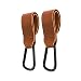NF NIGHTFIRE Baby Stroller Hooks Clips, Convenient Stroller Hooks for Hanging Bags Universal Stroller Clips for Bags, E-Bikes, Electric Tricycles,Stroller, Shopping Cart 2pcs (Brown)
