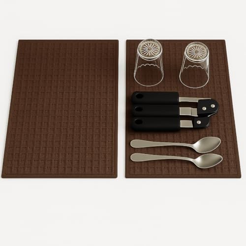Dependable Industries 2-Pack Microfiber Mats