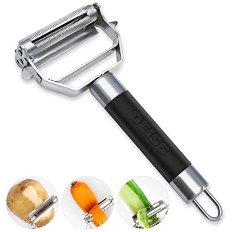 Deiss PRO Dual Julienne Peeler & Vegetable Peeler Cover