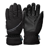 meteor Hiemis Herren Winterhandschuhe Fingerhandschuhe – wasserdicht Winddicht – warm gefütterte Skihandschuhe – ideal für Männer Teenager Jungen beim Skifahren Rodeln Schnee und Outdoor‑Aktivitäten