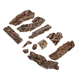 LIOOBO 1 セット ュ 皮 爬 皮 コルク 皮 用 コルク 皮 爬 用 皮 装飾 水槽 背景 コルク