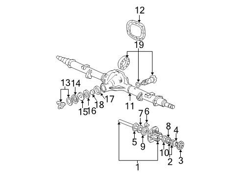 Ford F5TZ-4676-A, Differential Pinion Seal