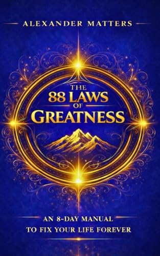 The 88 Laws of Greatness: An 8 Day Manual to Reprogram Your Habits, Achieve Your True Goals, and Fix Your Life Forever (The 88 Laws Series)