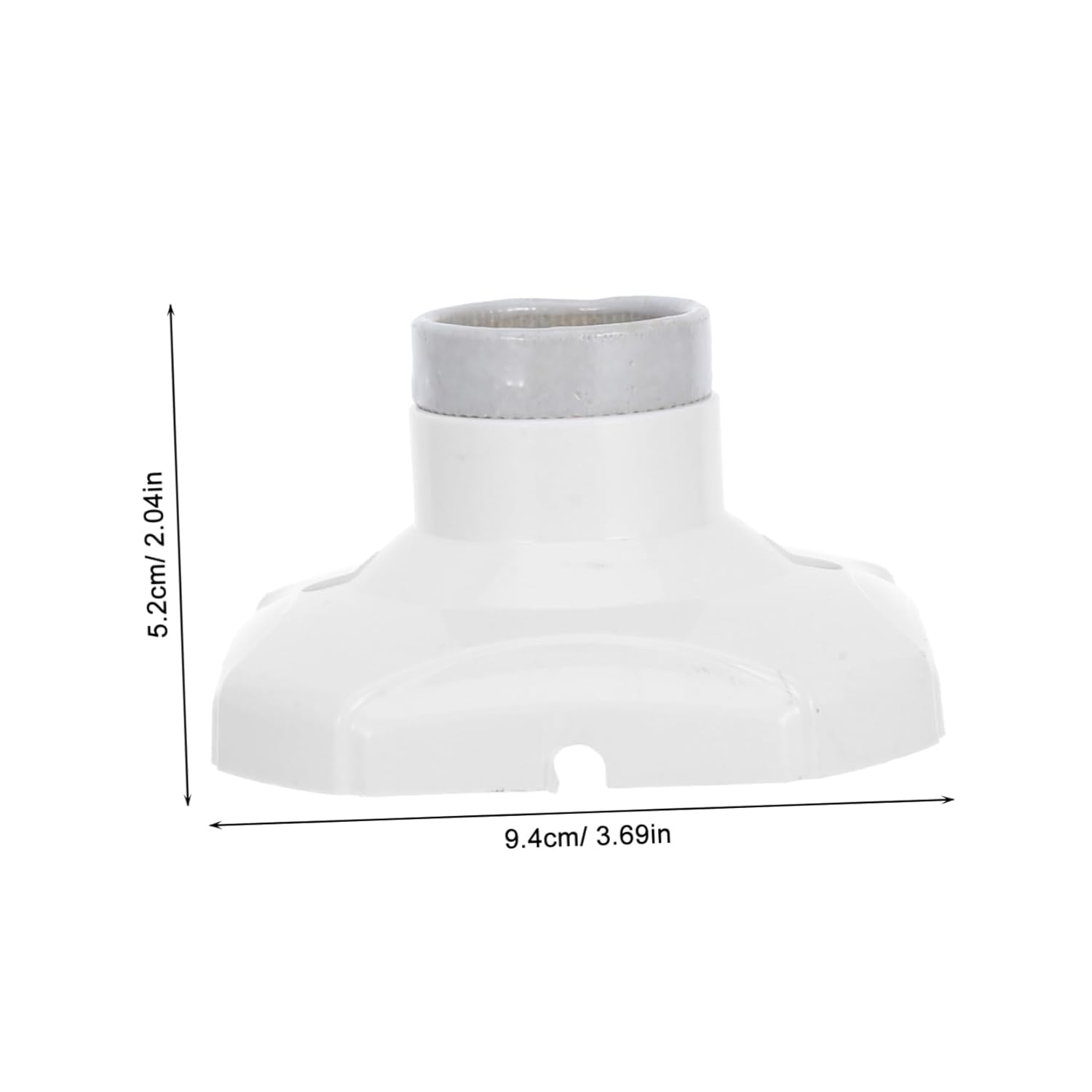 20pcs Lamp Holder Led Screw Base Lamp Socket Adapter Light Socket Outlet Replacement Light Fixtures