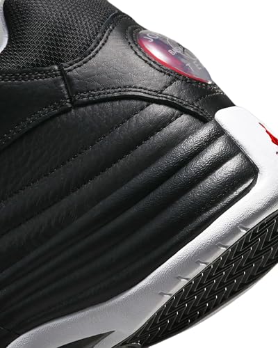 Nike Tênis de basquete masculino Jordan Jumpman Team I Cv8926, Preto/branco/vermelho universitário,