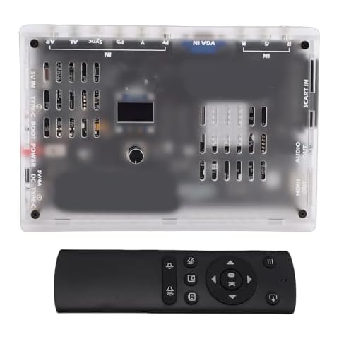 Vvikizy GBS Control GBSC Video Converter, RGBS SCART YPbPr to VGA HD Multimedia Interface Retro Game Signal Converter with Built in Si5351 Stable Clock Generator, for PS2 Cover