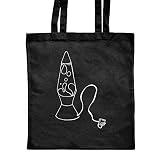 Bolso shopper negro de estilo clásico