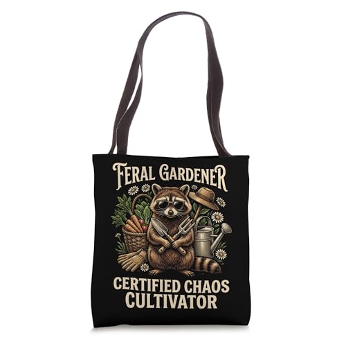 Bolso Tote con Diseño Feral Gardener Chaos Cultivator miniatura 1