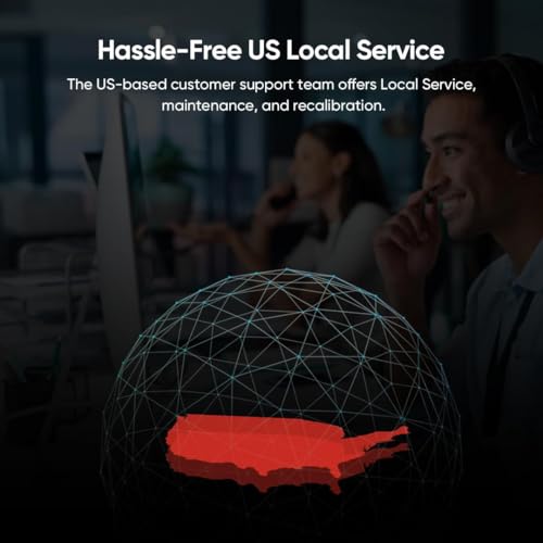 HIKMICRO B1L 160 x 120 IR Resolution Thermal Imaging Camera with WiFi, 25Hz Refresh Rate, 3.2" LCD Screen, Handheld 19200 Pixels Thermal Imager with High Temperature Alarm