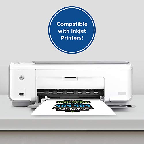 Printworks Dark T-Shirt Transfers For Inkjet Printers, For Use On Dark And Light/White Fabrics, Photo Quality Prints, 20 Sheets 8 ½” X 11” (00545) #TOP6