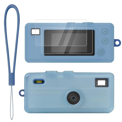 Seltureone�y1��+2���zFor Kodak CHARMERA�P�[�X+�K���X�t�B���� �V���R���f�� ��G��_�炩�� �����J�b�g �S�ʕی� �����h�~ �Ռ��z�� �R�_�b�N �L�[�`�F�[���J�����A�N�Z�T�� �X�g���b�v�t�� �L���ȃJ���[ �����x��30�� �W��