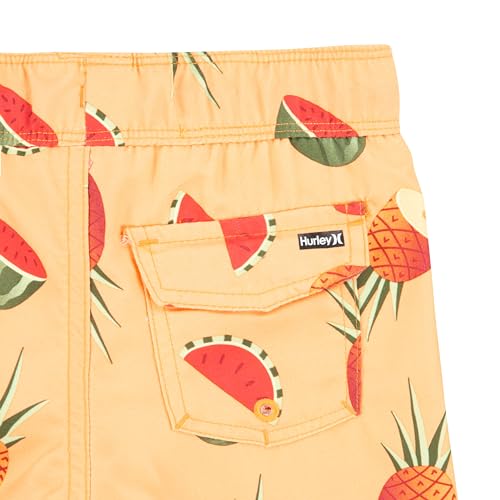 Maillot de bain Hurley facile à enfiler pour garçon 3 ans nectarine - 5