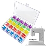 Prewound Bobbins - Colored Universal Crafts Accessories,Sewing Thread Organizer,for Quilting Knitting Crocheting Fabric Art Yarn Home Indoor Party