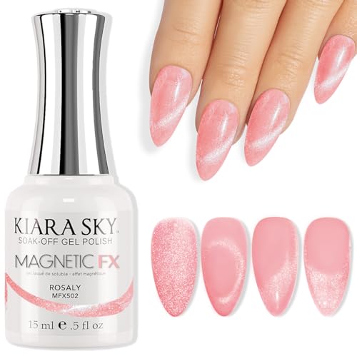 Esmalte Gel Magnético Kiara Sky Rosaly miniatura 1