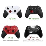 Metalowe kciuki 13 w 1 do Xbox One Elite Series 2, części akcesoriów do kontrolera Elite Series 2, zamienne akcesoria do gier, metalowy joystick Mod 6 Swap, 4 łopatki, 2 podkładki D, 1 narzędzie (platerowanie czerwone)